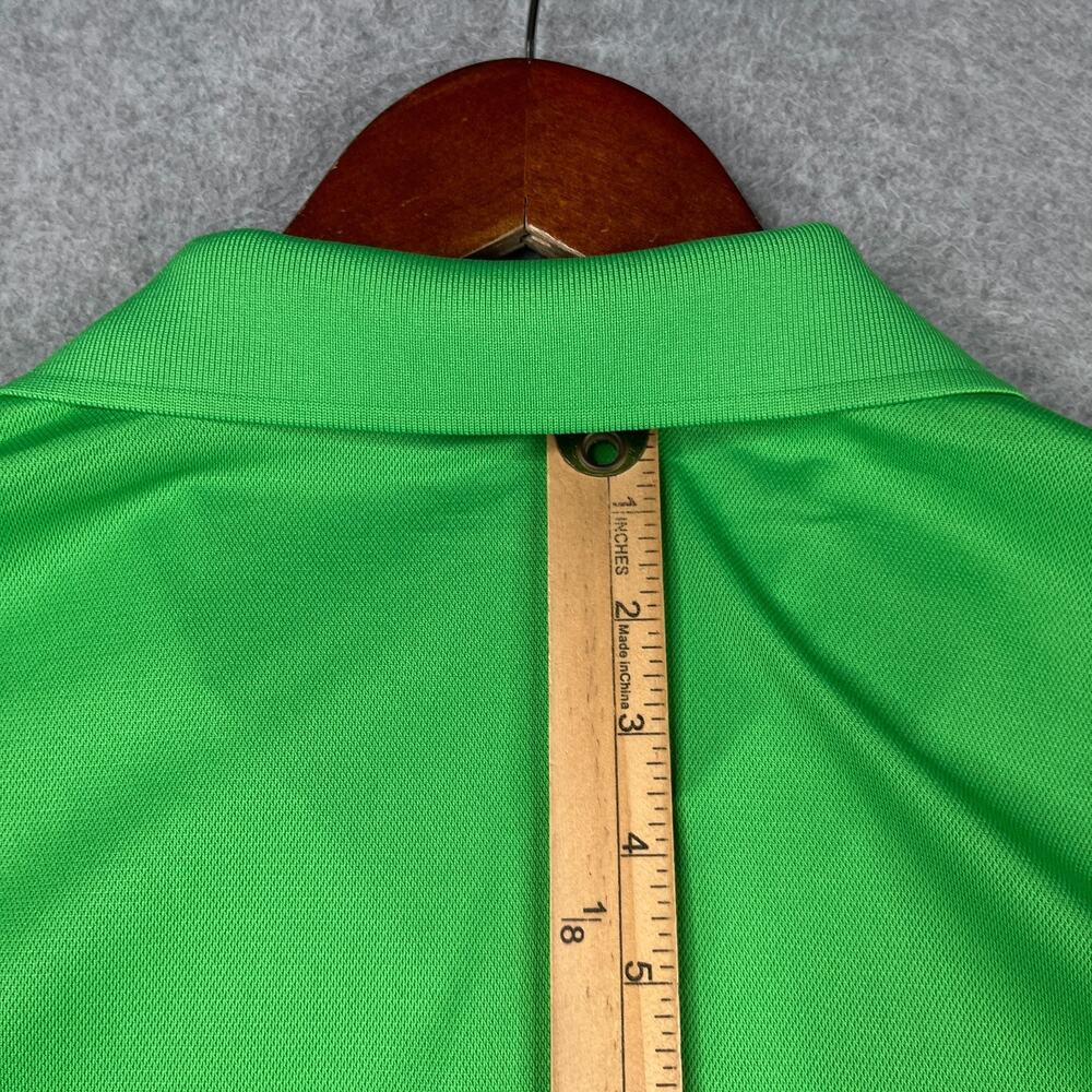 Fila Golf Sport Casual Polo Shirt Green Large Performance Mens - Picture 7 of 8